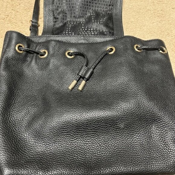 Kate Spade Mulberry Street Small Breezy Black Pebbled Flap Leather Backpack main image 5